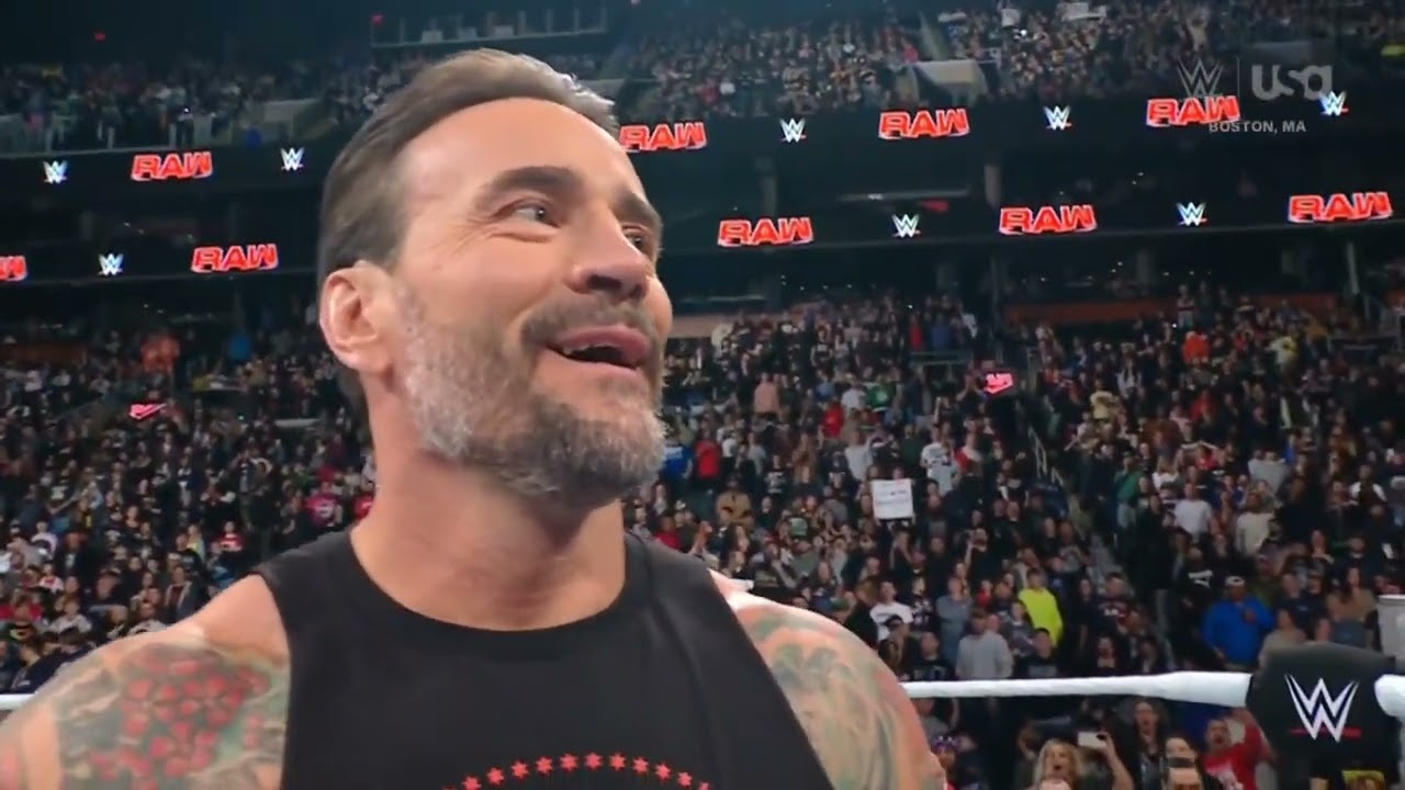 WWE RAW CM PUNK ENTRANCE 12/16/24