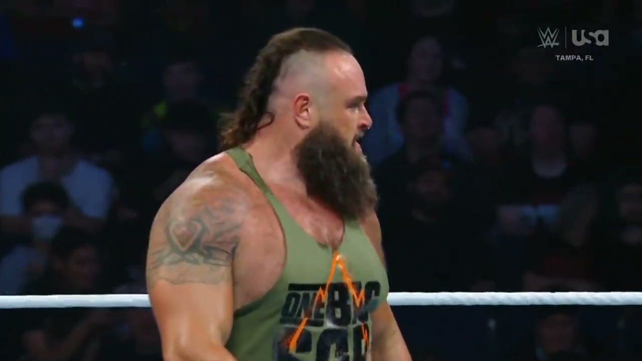 WWE SMACKDOWN BRAUN STROWMAN VS AUSTIN THEORY 12/27/24