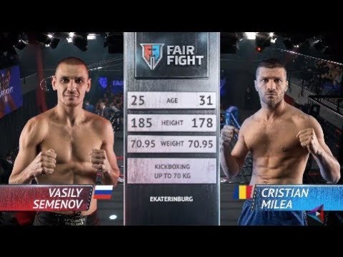 Fair Fight X | Василий Семенов, Россия vs Кристиан Милея, Румыния background