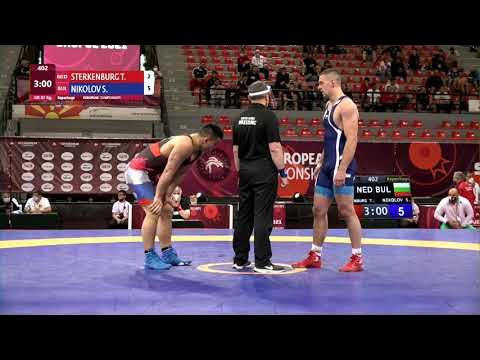 Repechage GR - 87 kg: T. STERKENBURG (NED) v. S. NIKOLOV (BUL)