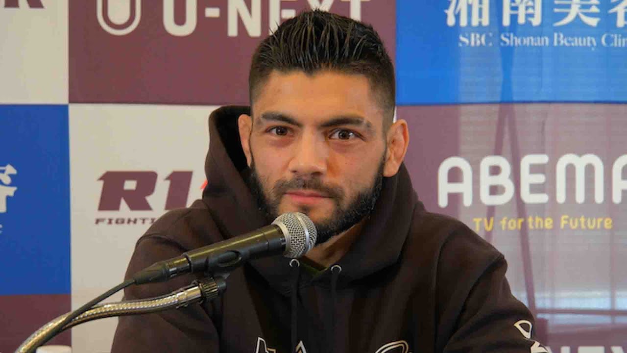 ホベルト・サトシ・ソウザ 試合前インタビュー 湘南美容クリニック presents RIZIN.40 background