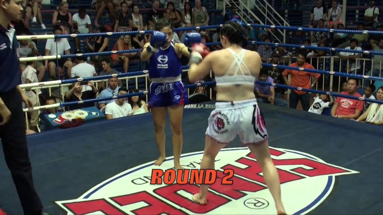 Mallory Martin (Tiger Muay Thai) vs Petchompoo Kiatpetmongkon @ Bangla Stadium 8/6/16