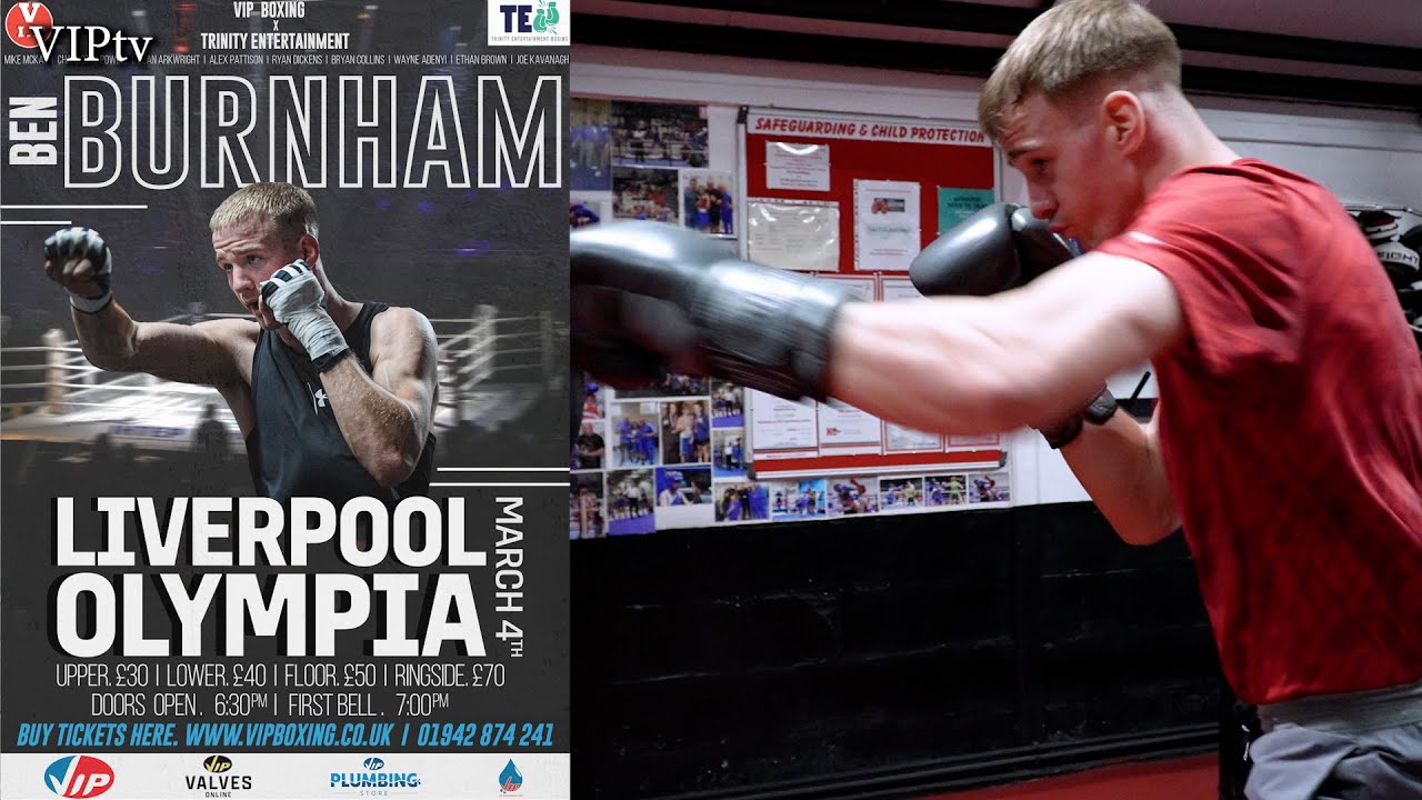 Ben Burnham back out on Mar 4th and ready to unleash some bad intentions background