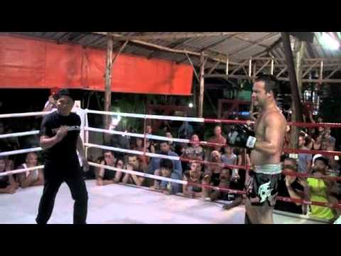 BBQ Beatdown 36: David (Spain) vs Chris (Australia) @ Tiger Muay Thai background