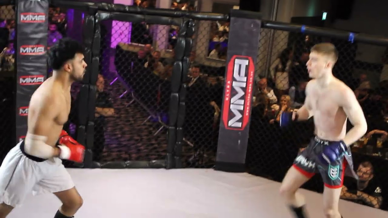 GLASGOW | ULTRA MMA | AMANI SHAZIA VS LEWIS MACKENZIE background