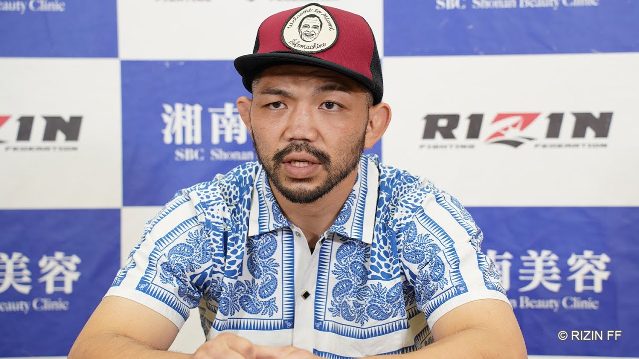 渡慶次幸平 試合前インタビュー 湘南美容クリニック presents RIZIN.36
