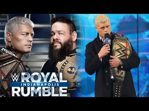Cody Rhodes will face Kevin Owens in a Ladder Match at Royal Rumble: SmackDown, Dec. 27, 2024 background