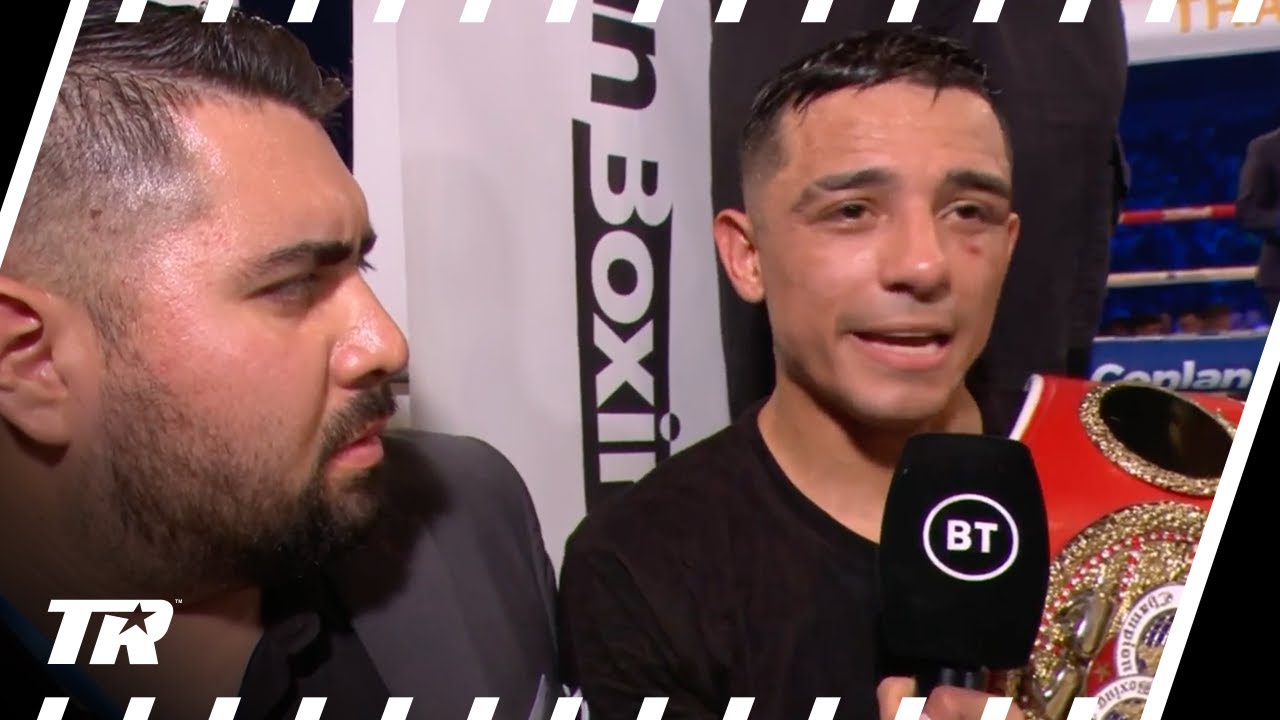 Lopez Says Conlan Underestimated His Power | POST-FIGHT INTERVIEW