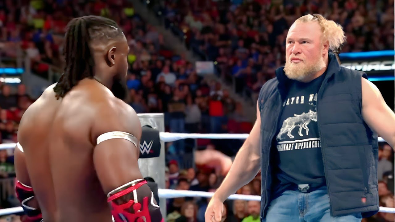 March 27, 2026 |  Finally, Brock Lesnar gets angry and launches a brutal attack on Oba femi 