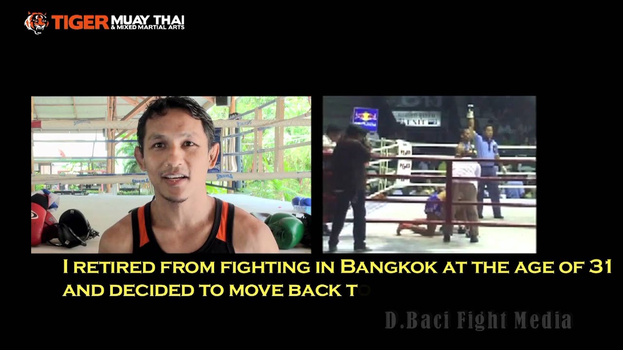 Watcharachai Kaewsamrit: New trainer @ Tiger Muay Thai, Phuket, Thailand