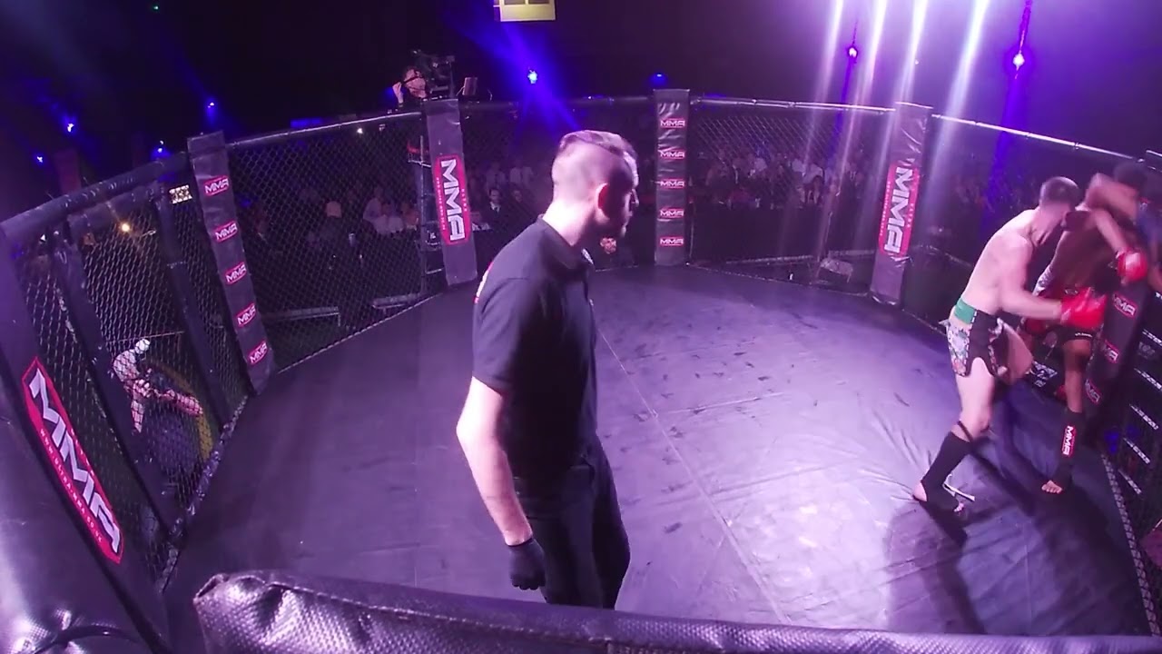 CARDIFF | ULTRA MMA | KAI WHITELEY VS ROBERT MAY background