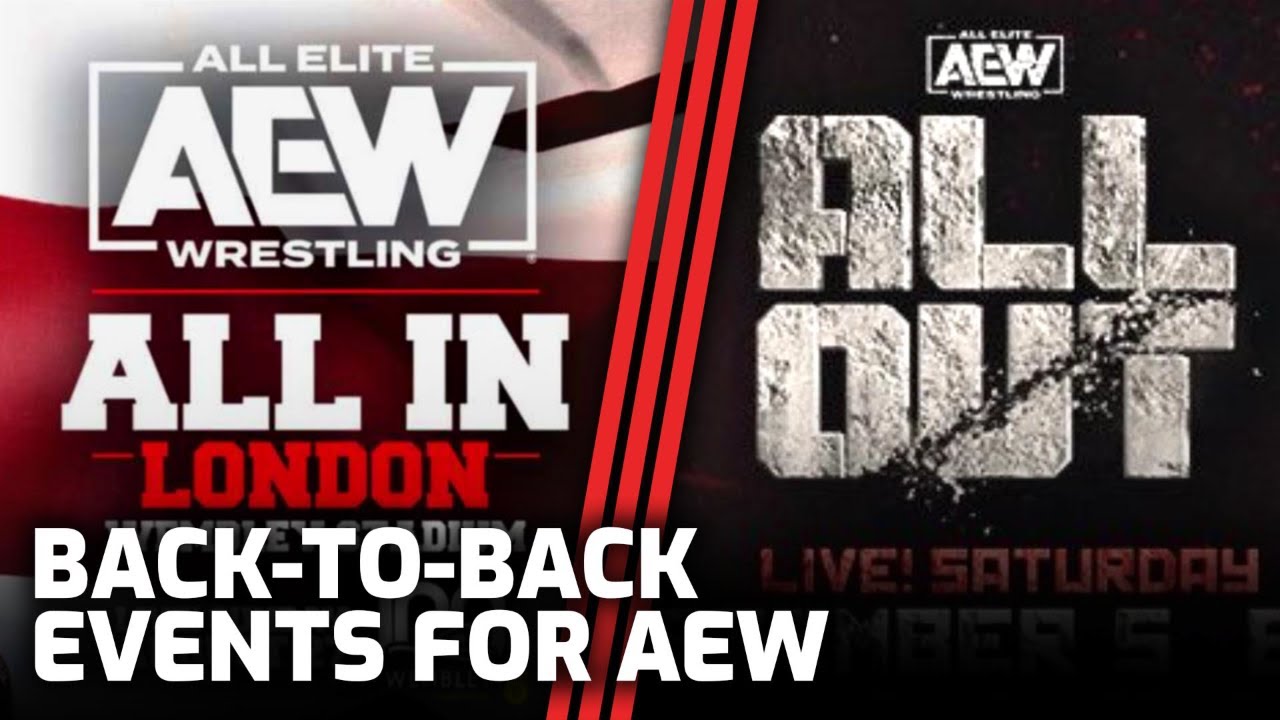 AEW All Out to take place week after All In background