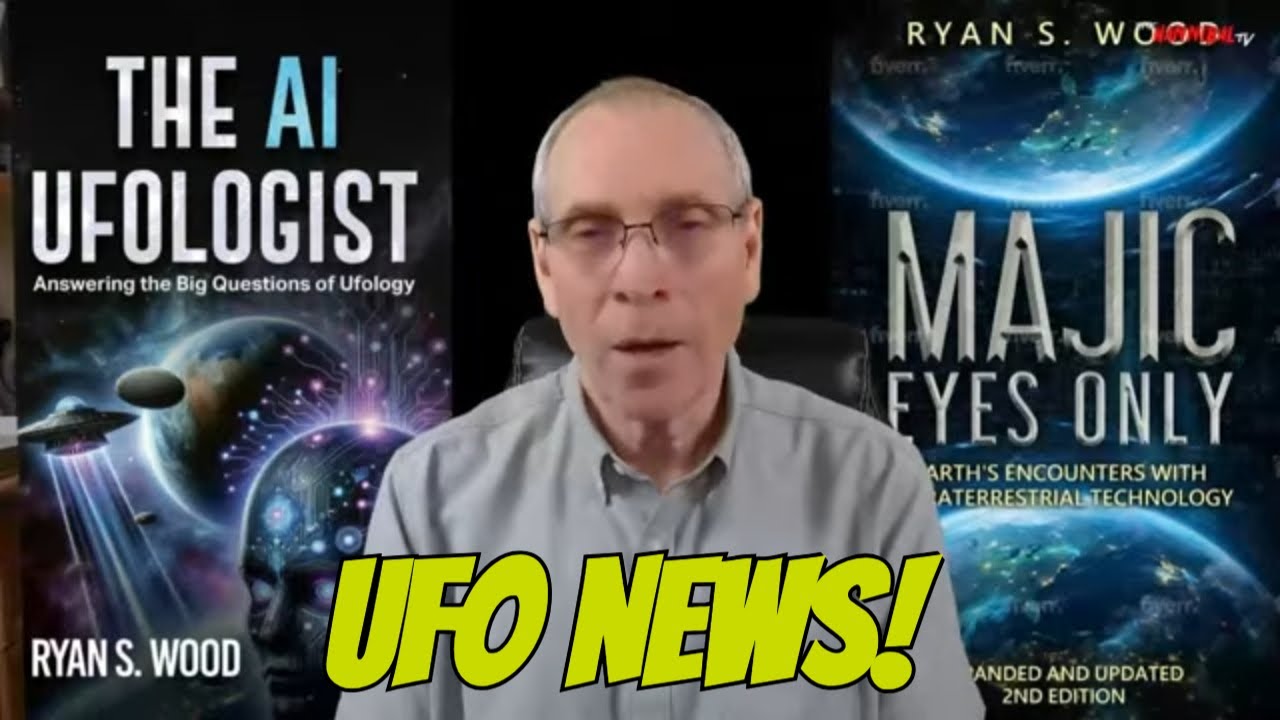 UFO Crash Retrieval Author Ryan Wood Interview 2025