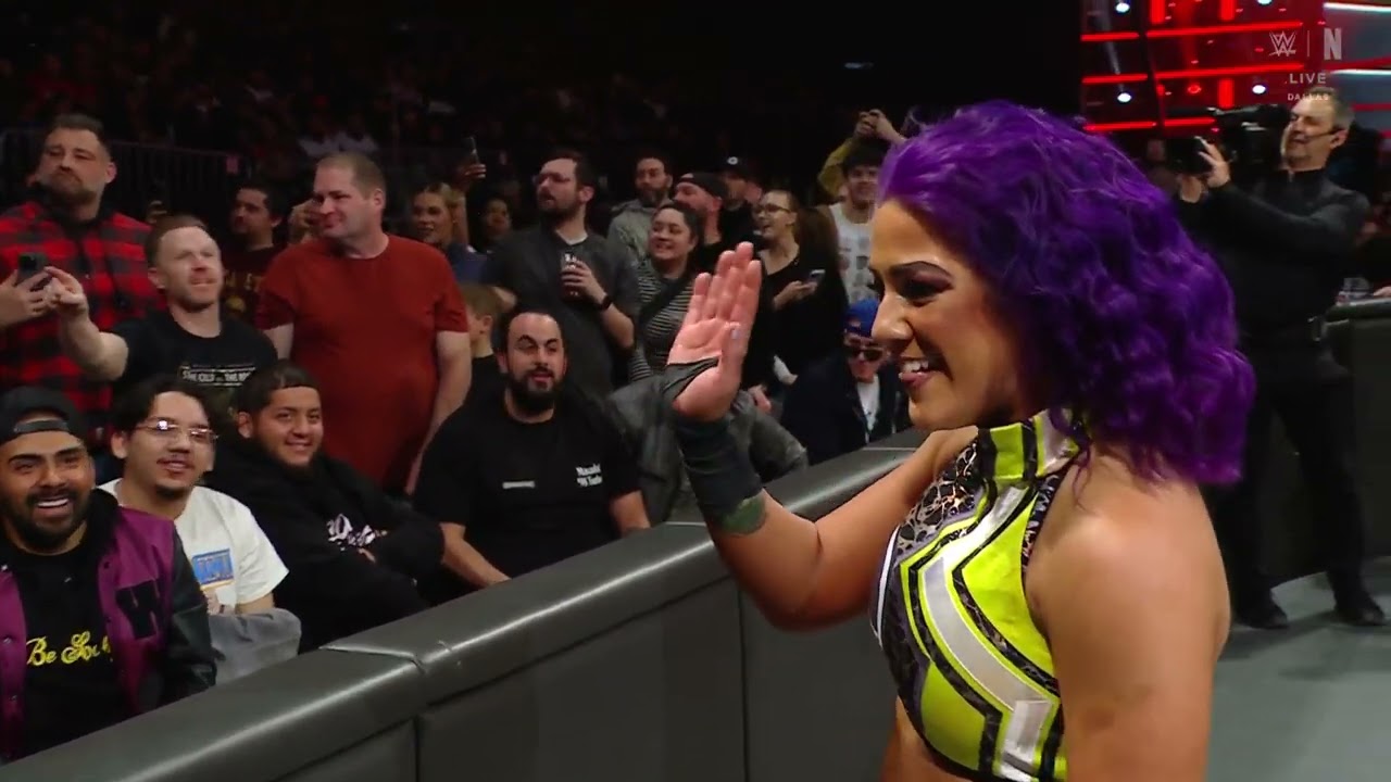Nia Jax vs Bayley (1/2): Raw, Jan. 20, 2025 background
