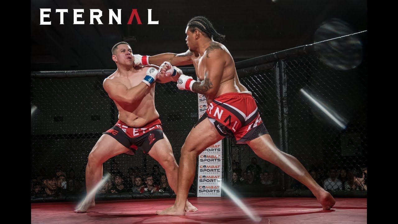 ETERNAL MMA 36 - LIAM SKELTON VS ALEX ATUTAHI - MMA FIGHT VIDEO background