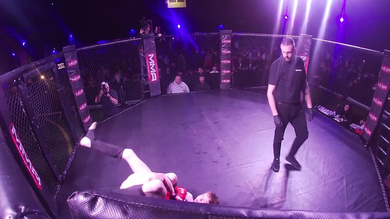 CARDIFF | ULTRA MMA | RYAN THE CONQUEROR COLCOMB VS OLIVER BREGAZZI background