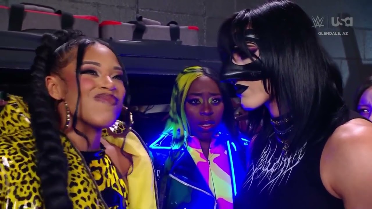 Bianca Belair and Rhea Ripley discuss who should be the new fifth member: Raw, Nov. 25, 2024