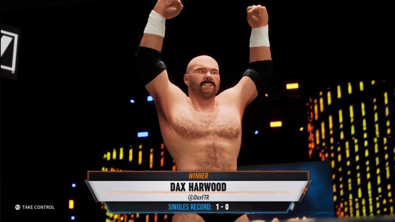 Dax Harwood vs Chuck Taylor. Rampage. AEW: Fight Forever background