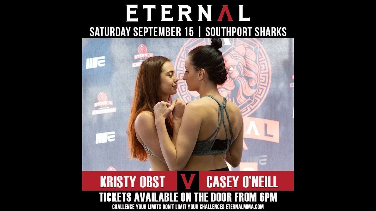 ETERNAL MMA 36 - CASEY ONEILL VS KRISTY OBST - WMMA FIGHT VIDEO background
