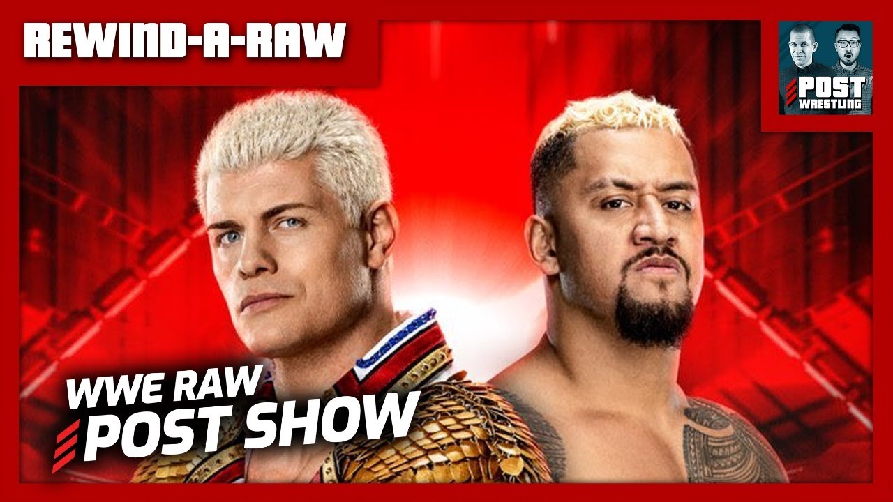WrestleMania 39 Go-Home: WWE Raw 3/27/23 POST Show | REWIND-A-RAW backdrop