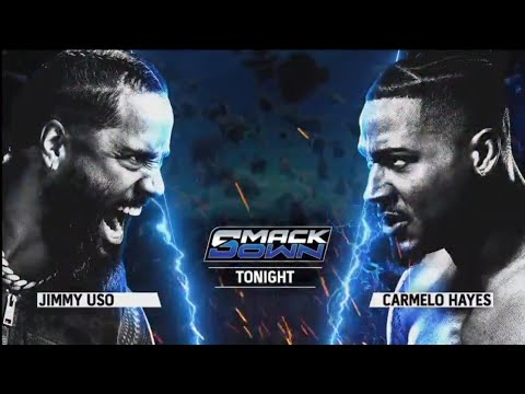 Jimmy Uso vs Carmelo Hayes (1/2): SmackDown, Jan. 17, 2025 background