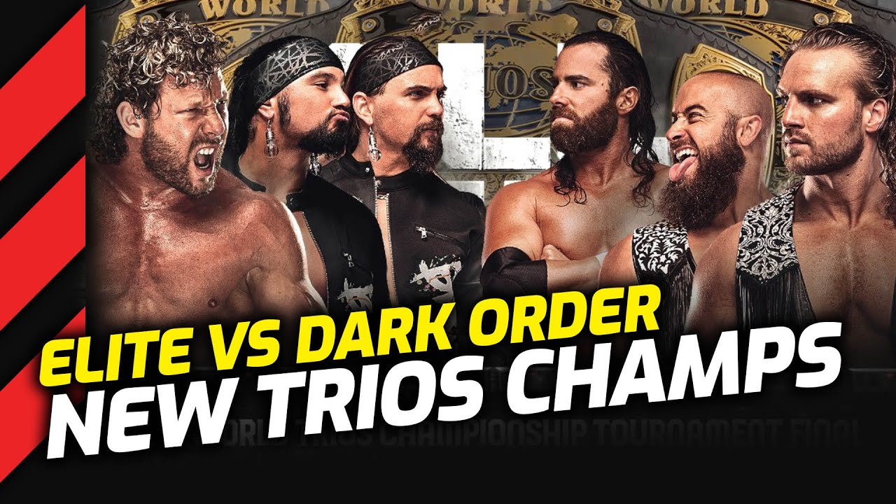 The Elite vs Hangman & Dark Order Match Review | AEW All Out 2022 backdrop