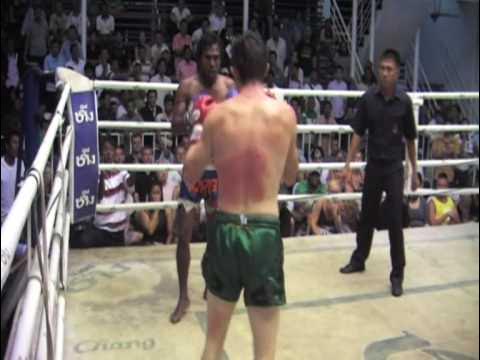 Matt Evans (Australia) Sinbi Muay Thai fights @ Bangla Stadium July 21