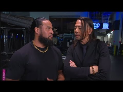 Tama Tonga confronts Shinsuke Nakamura _WWE Smackdown 27 March 2026