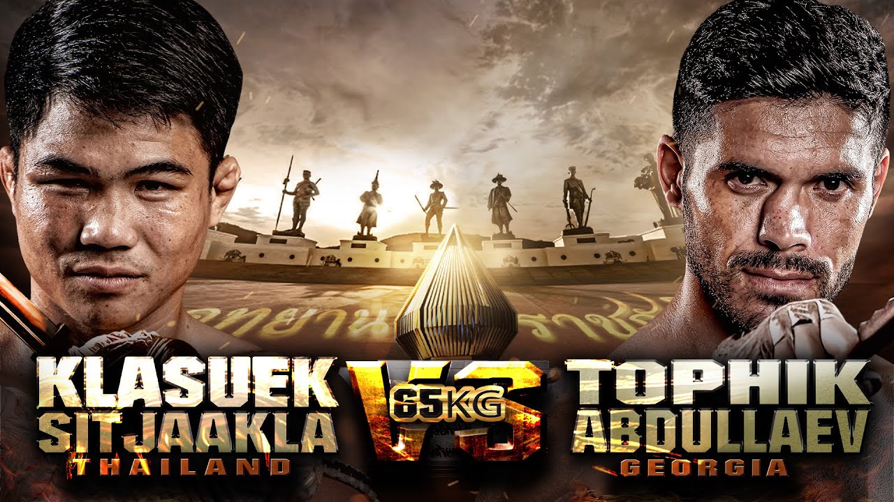 กล้าศึก ศิษย์จ่ากล้า VS โทฟิค อับดุลลาเยฟ | THAI FIGHT อุทยานราชภักดิ์ backdrop