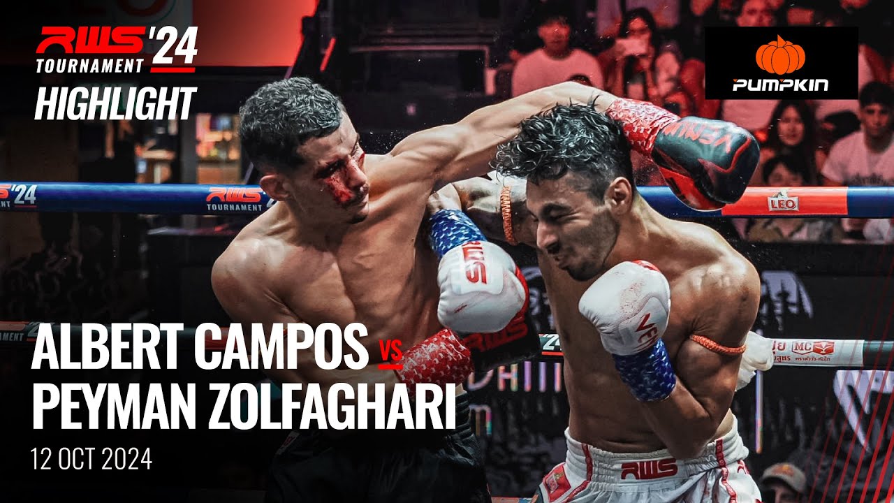 Highlight l Albert Campos Phuket Fight Club vs Peyman Zolfaghari Venum Muay Thai I RWS