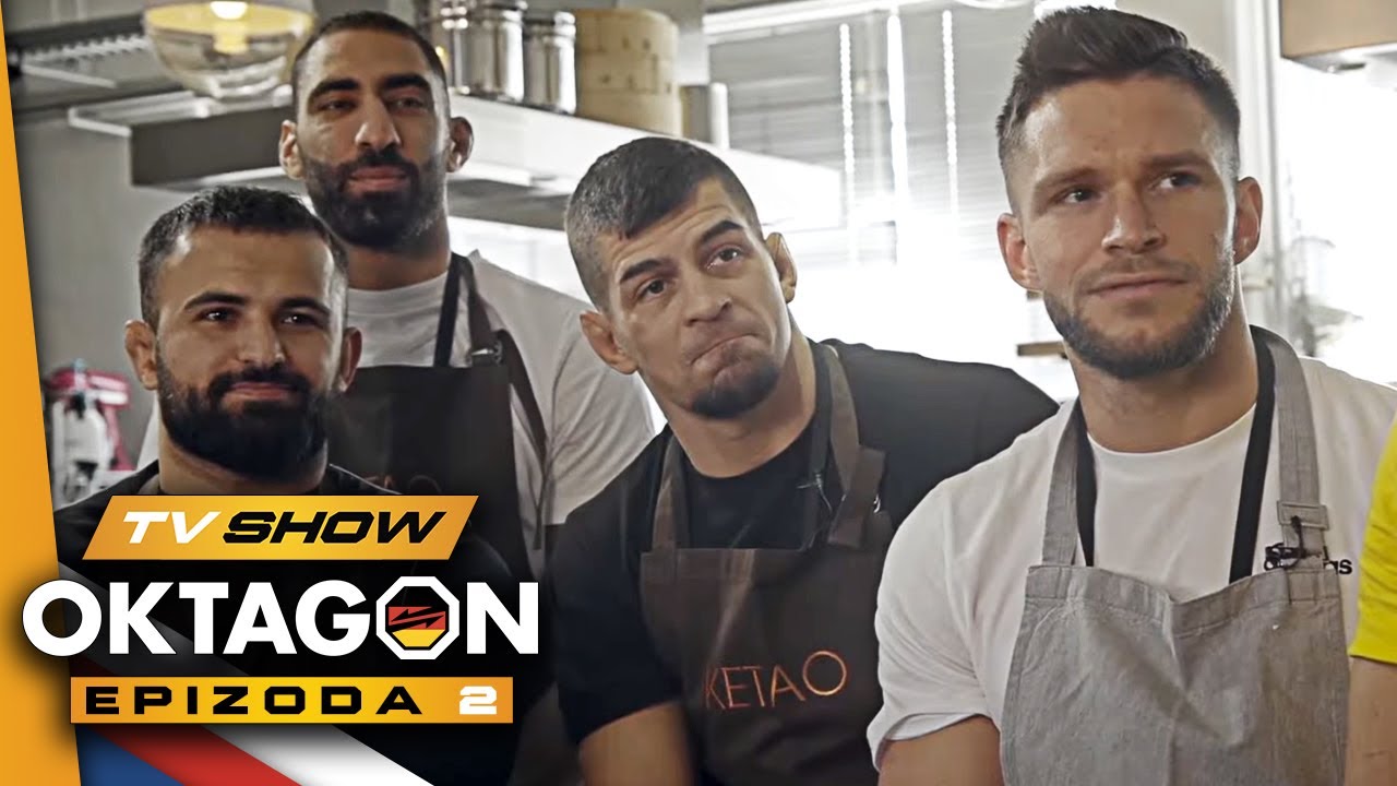 Zástěra, vařečka a MMA rukavice | OKTAGON VÝZVA Německo Epizoda 2 background