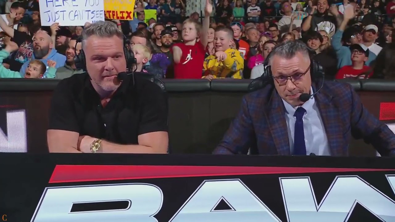 iShowSpeed talks about his worst experience at the Royal Rumble: Raw, Feb. 17, 2025 background