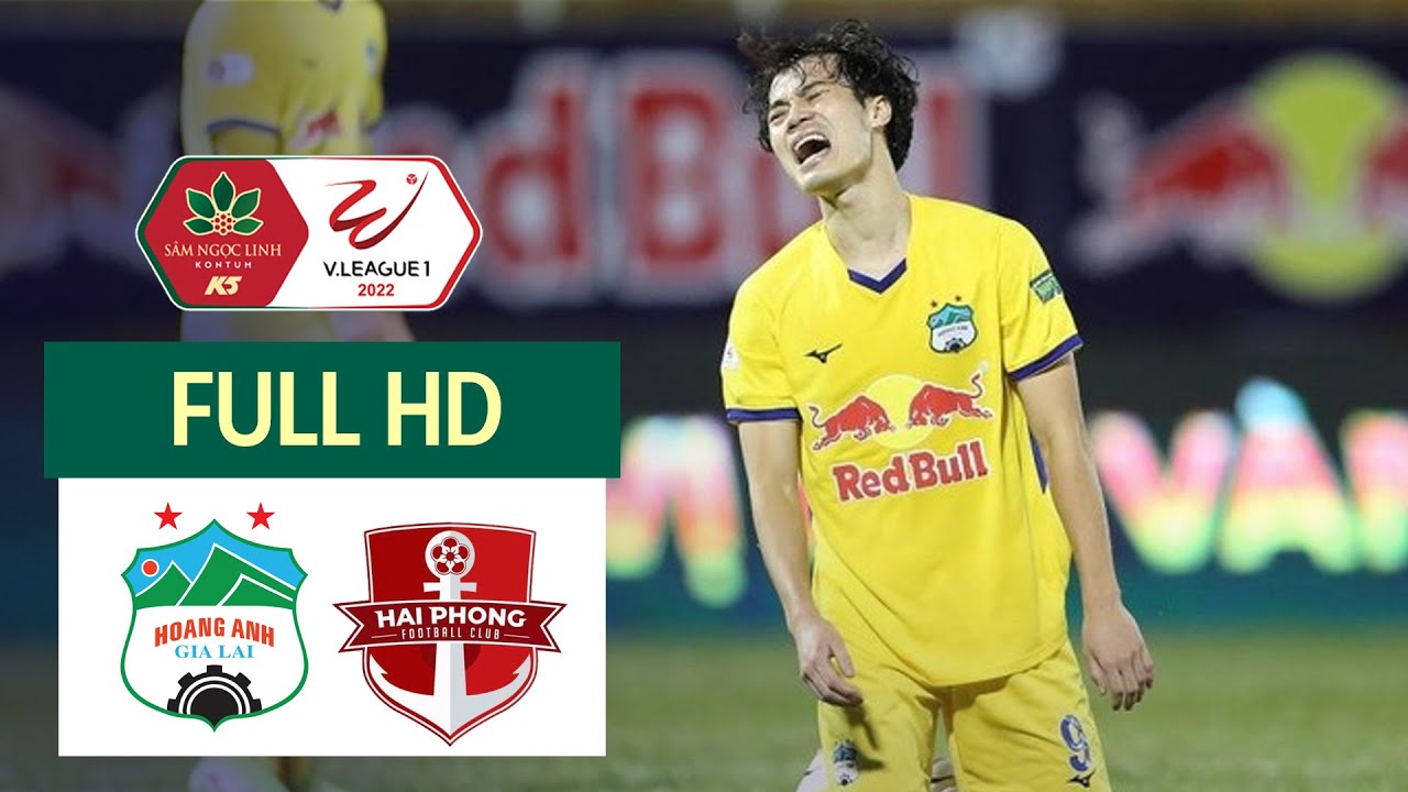 🔴Tường thuật: HAGL - HẢI PHÒNG l Kiatisak đối đầu với HLV Chu Đình Nghiêm background