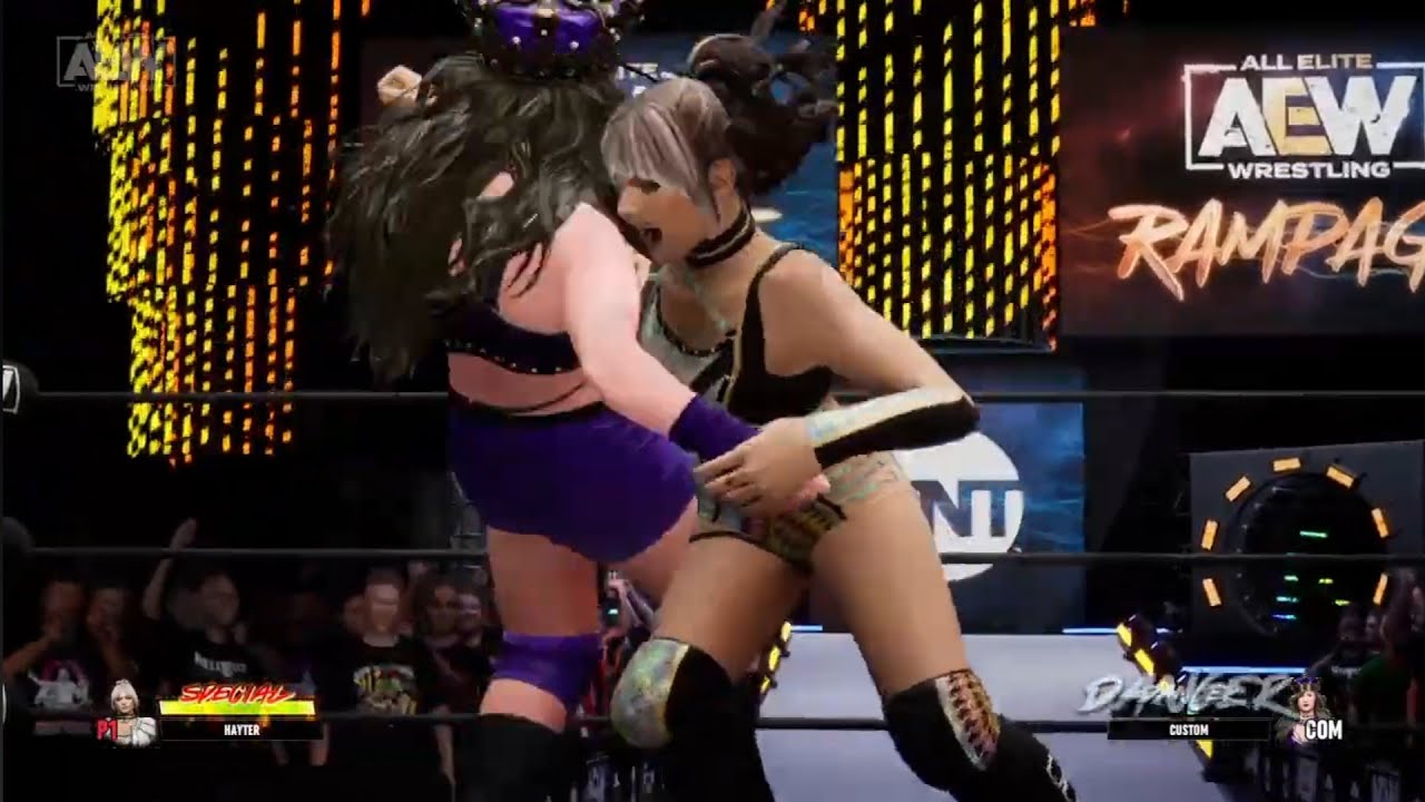Jamie Hayter vs Queen Scarlet. Rampage. AEW: Fight Forever