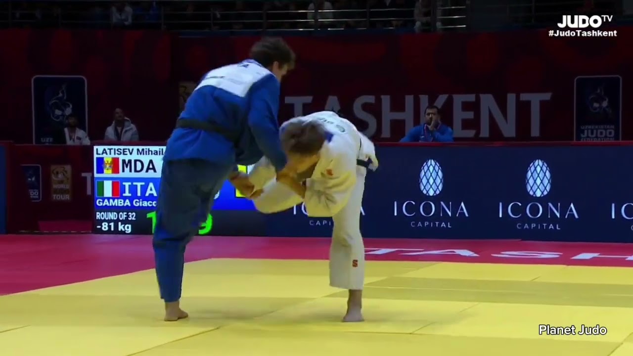 Mihail LATISEV 🇲🇩 🆚️ Giacomo GAMBA 🇮🇹 | 1/16финала /-81кг | Большой Шлем Ташкент 2024