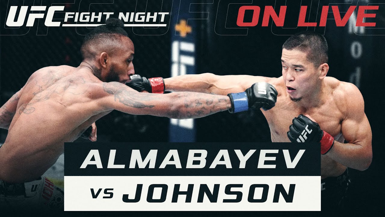 Асу АЛМАБАЕВ vs Хосе ДЖОНСОН | UFC | Совместный просмотр с командой DAR Team background