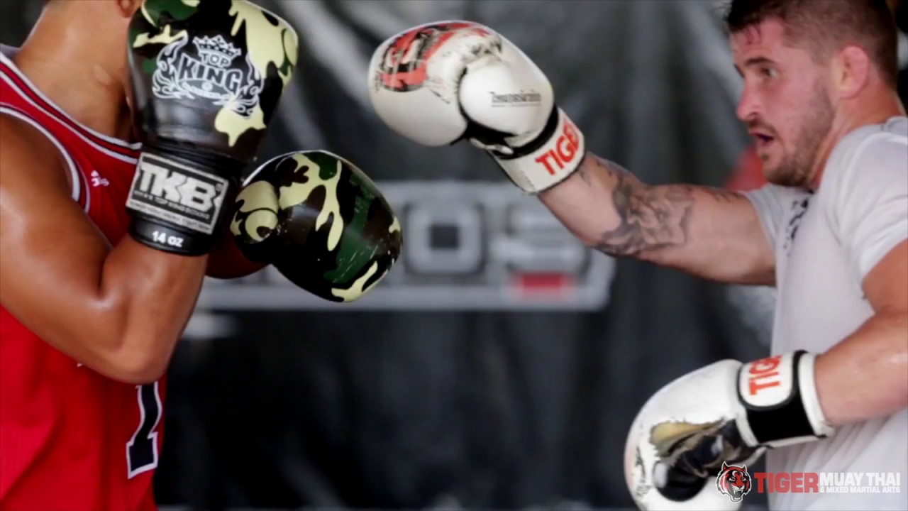 Tiger Muay Thai Head MMA Coach George Hickman background