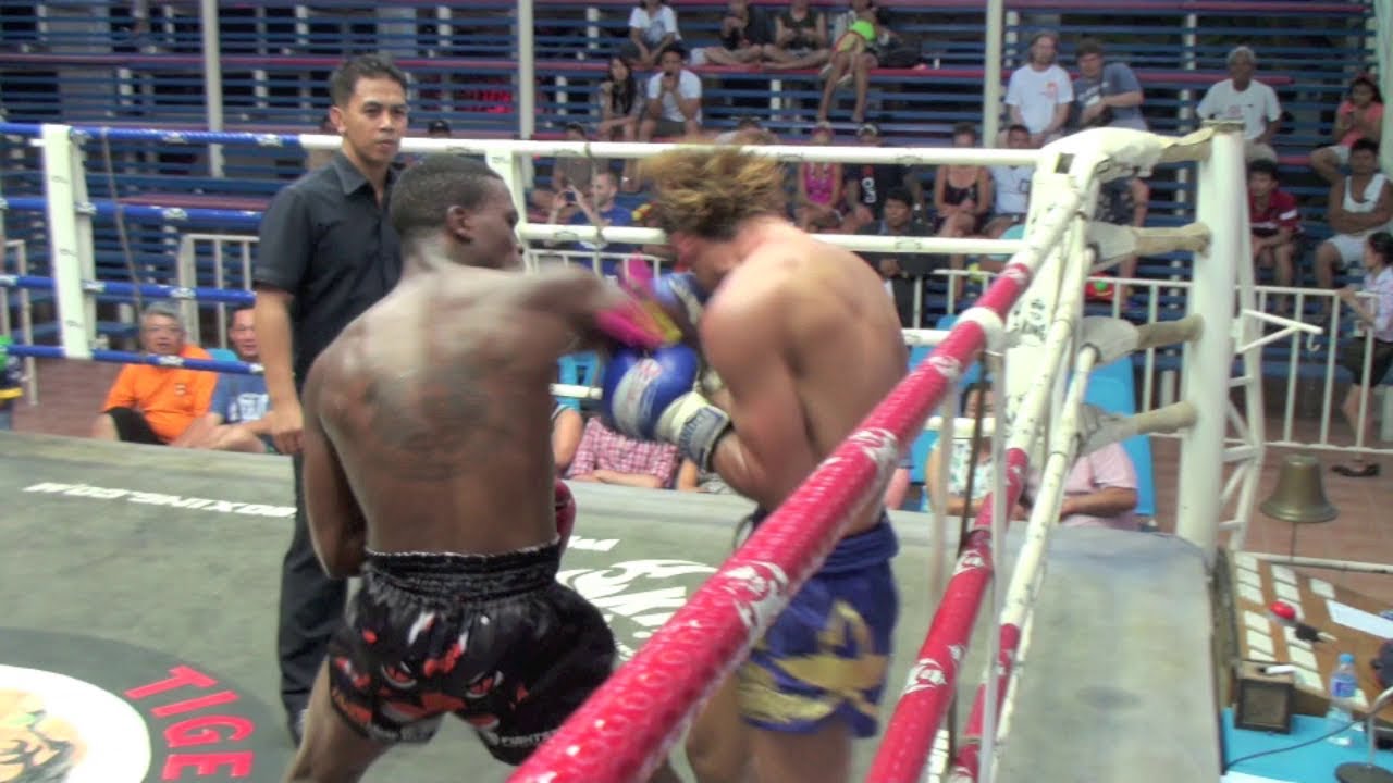 Ncedo "Nintendo" Gomba (Tiger Muay Thai) vs Jomvo Vor Hemtanon @ Bangla Stadium 13/4/2014
