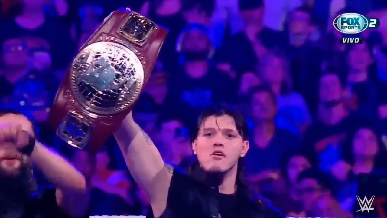 Celebración de Dominik por Campeonato Norteamericano- WWE RAW 24 de Julio 2023 Español Latino