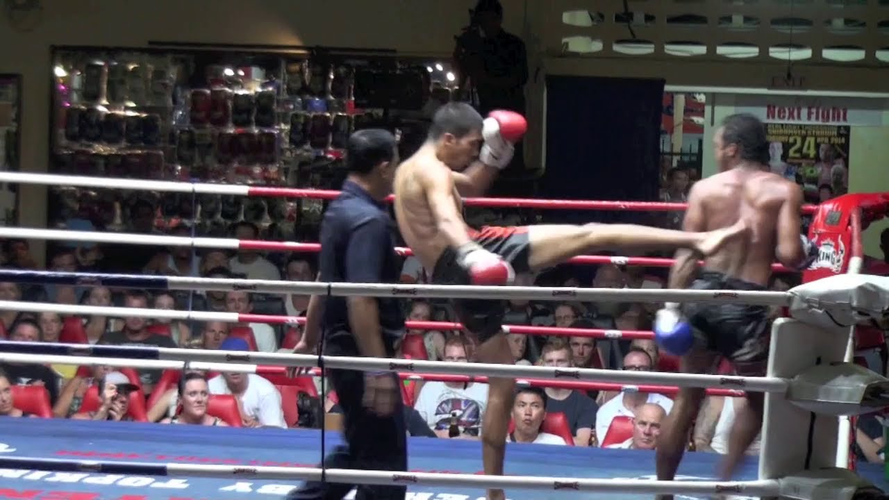 Eric Bradach (Tiger Muay Thai) vs Nongbank (Rawai Muay Thai) @ Patong Boxing Stadium 21/4/2014