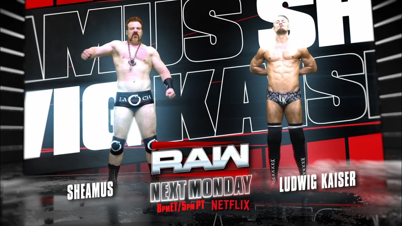 Sheamus vs Ludwig Kaiser (1/2): Raw, Jan. 13, 2025 background