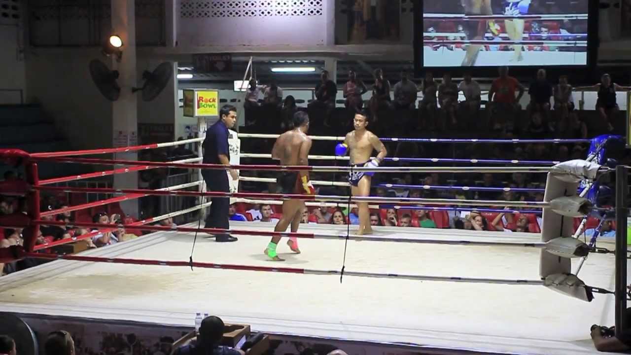Loco Ismail (Tiger Muay Thai) vs Yodmuanglop Patong Stadium Gym @ Patong Boxing Stadium 22/4/2013 background
