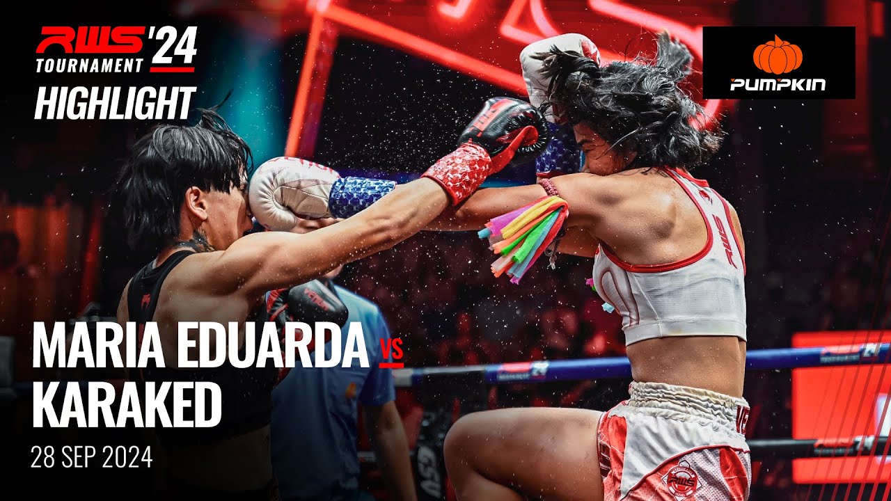 Highlight l Maria Eduarda Kamnan Chet Muangchon vs Karaked Krueangduem Commando Gym I RWS backdrop