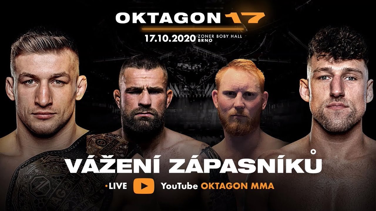 OKTAGON 17: Vážení bojovníků background