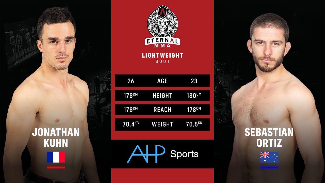 ETERNAL MMA 61 - JOHNATHAN KUHN VS SEBASTIAN ORTIZ - MMA FIGHT VIDEO backdrop