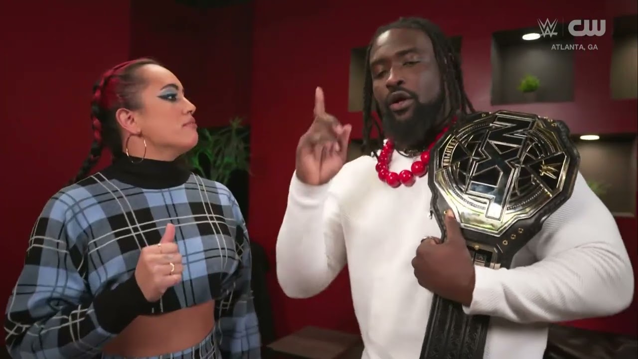 Ava announces that Oba Femi will defend the NXT Title at Vengeance Day: NXT, Jan. 28, 2025