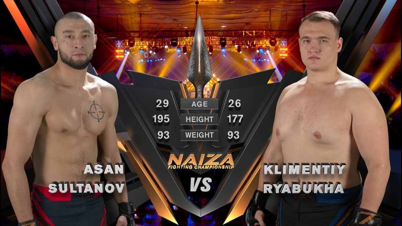 NAIZA 48: ОБИДЧИК АСХАБА ТАМАЕВА СЛОМАЛ НОС СОПЕРНИКУ!!! АСАН СУЛТАНОВ VS. КЛИМЕНТИЙ РЯБУХА background