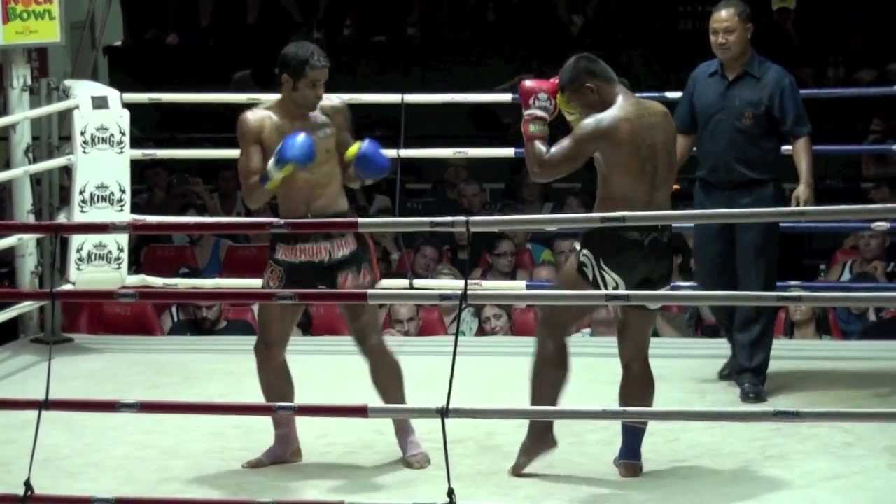 Marcel "Babysumo" Gaines (Tiger Muay Thai) vs Maewdam Sitajarnjoi @ Patong Boxing Stadium 6/5/2013 background