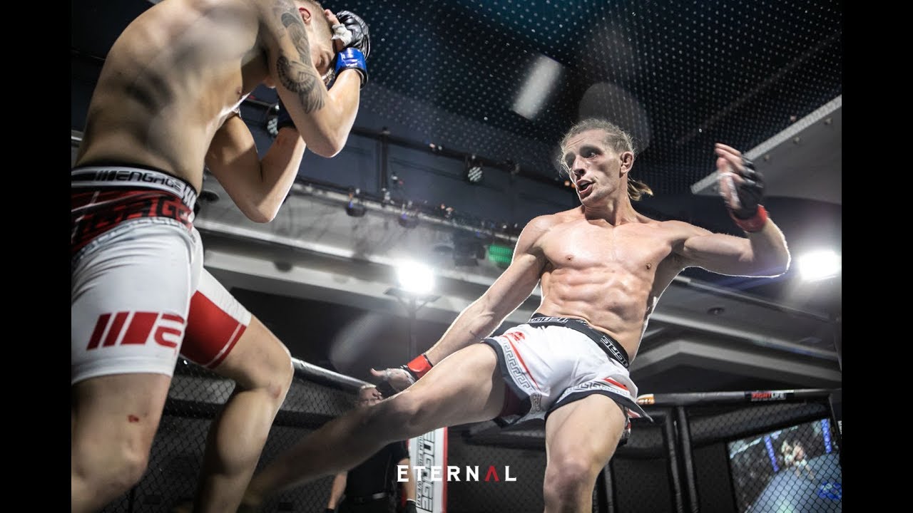 ETERNAL MMA 42 - CHRIS THORNE VS COLBY THICKNESSE - MMA FIGHT VIDEO background