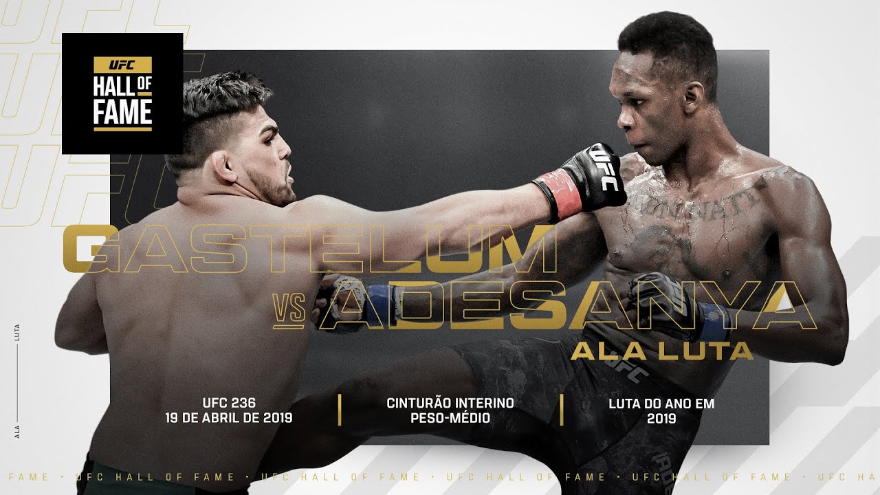 Kelvin Gastelum x Israel Adesanya | Ala das Lutas | Hall da Fama do UFC 2025